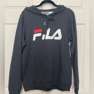 FILA woman's sz XLdark gray hoodie.New.